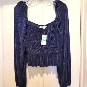 ASTR the label Cropped Blouse, Size L